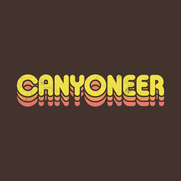 Retro Canyoneer by rojakdesigns