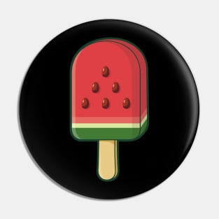 Watermelon Ice Cream Stick Pin