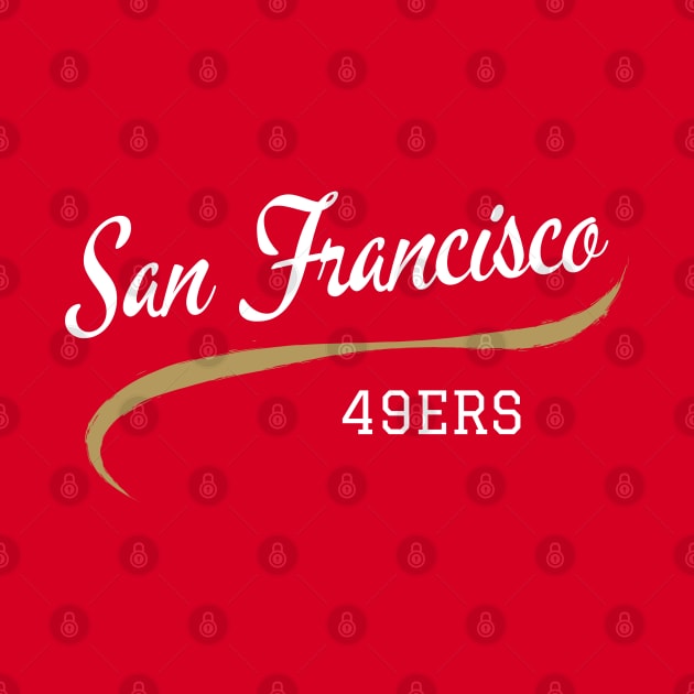 49ers Retro by CityTeeDesigns