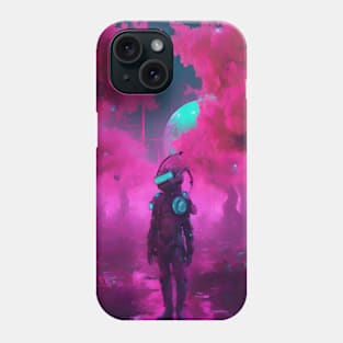 Neon Pink Stranger Phone Case