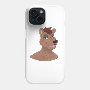 Anthro animal face Phone Case