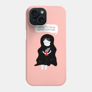 Busy Introverting Phone Case