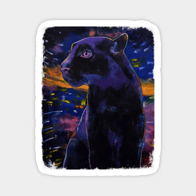 Panther Universe Magnet by creese