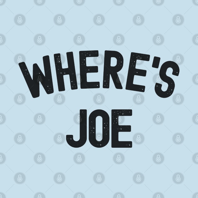 Where's Joe by Etopix