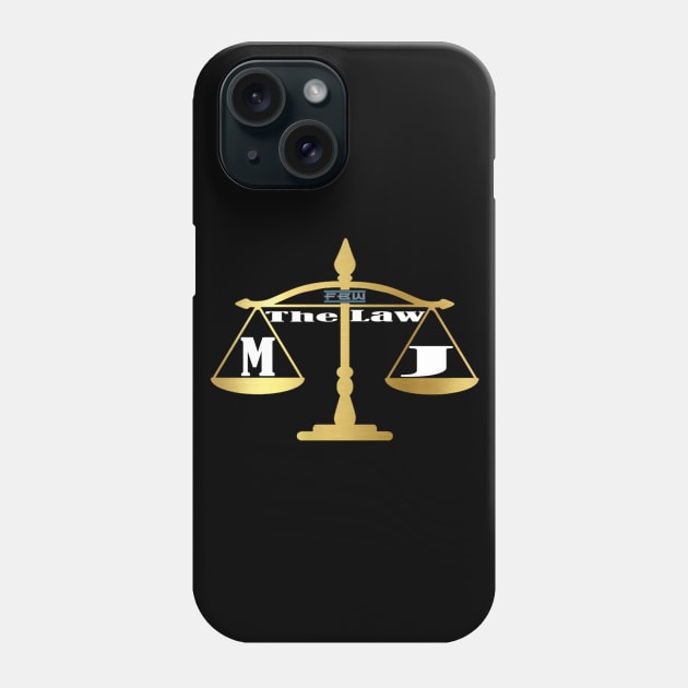 The Law MJ Design Phone Case by FBW Wrestling 