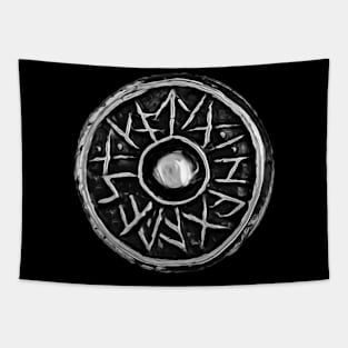 Viking Good Luck Runes Tapestry