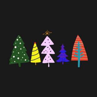 Christmas tree diversity II T-Shirt