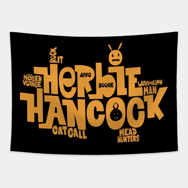 Herbie Hancock - Master of Funk and Jazz Tapestry by Boogosh