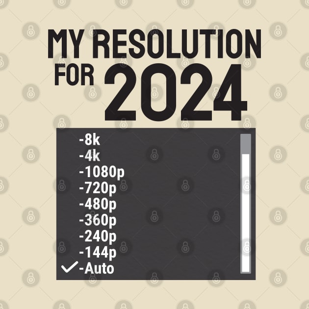 My Resolution For 2024 by crissbahari