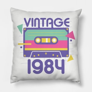 Vintage 1984 Cassette Pillow