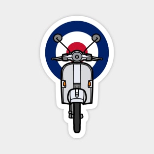 Mod Scooter Roundel Design Magnet