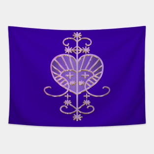 Erzulie Voodoo Veve - Lavender Tapestry