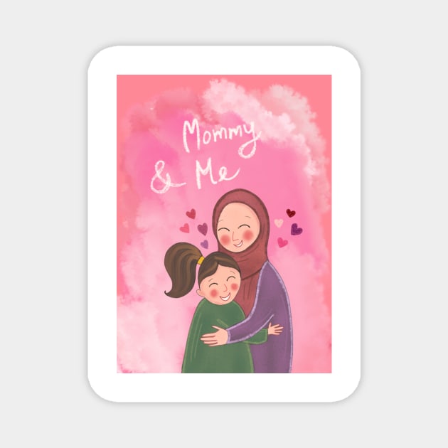 Mommy and me Magnet by SanMade