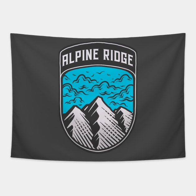 Alpine Ridge Tapestry by Sunny Legends