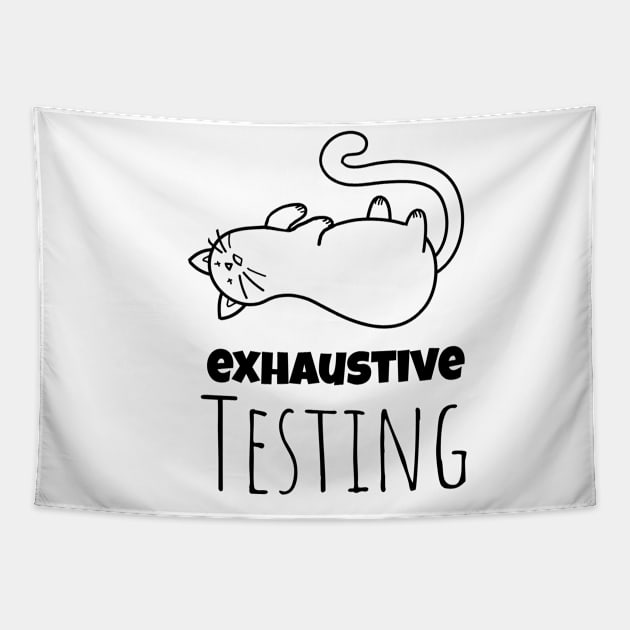 Exhaustive testing, ETO Tapestry by LanaBilous24