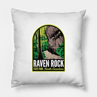 Raven Rock State Park NC Pillow