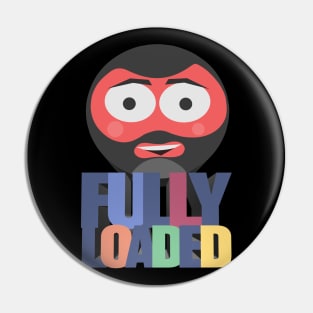 If Bert Kreischer Was a Fully Loaded Cartoon Character Pin