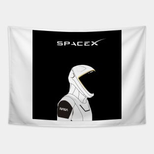 spaceX astronaut Tapestry