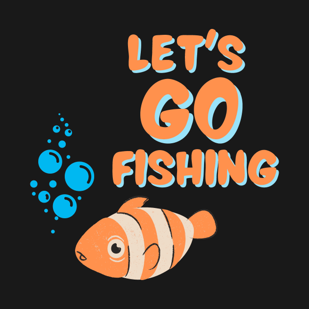 Fishing Day - Let's Go Fishing by MinimalSpace