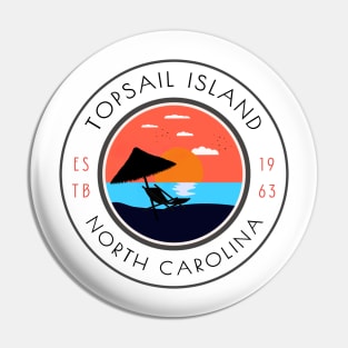 Topsail Island, North carolina Pin