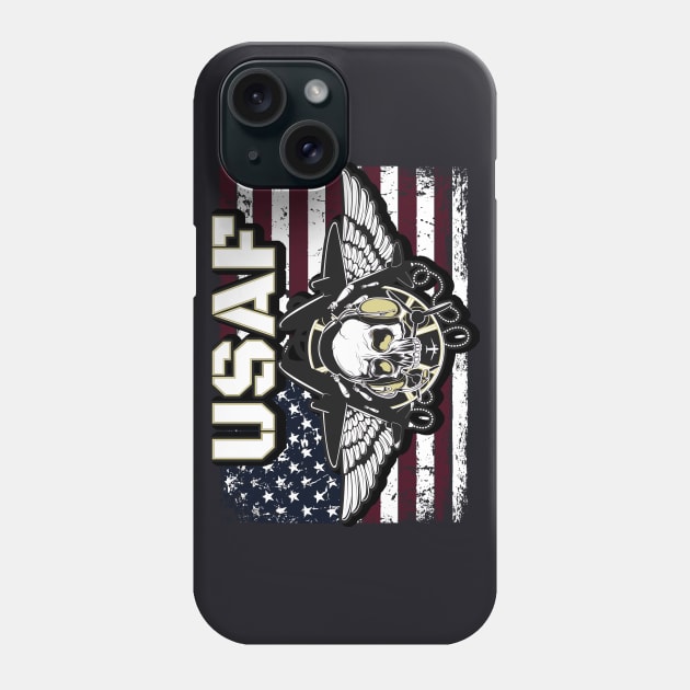 USAF Soldier Air Force Phone Case by Foxxy Merch