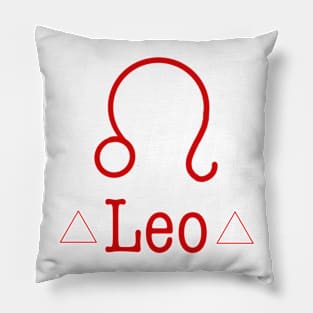 Leo symbol Pillow