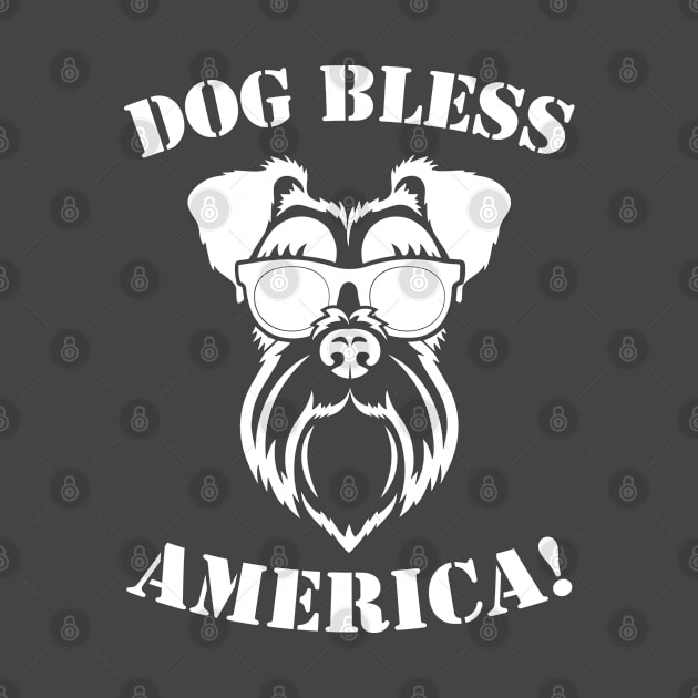 Dog Bless America by kimmieshops