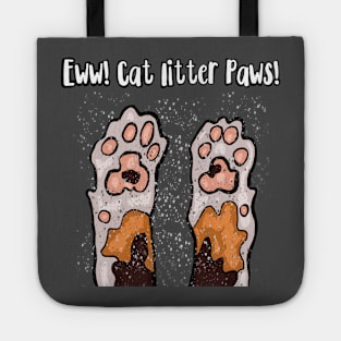 Eww! Cat Litter Paws! Tote