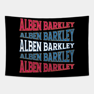 NATIONAL TEXT ART ALBEN BARKLEY Tapestry