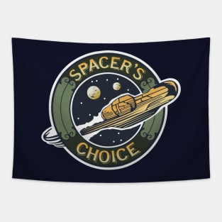 Spacer's Choice Spaceship Tapestry