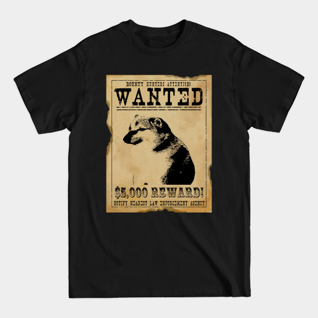 Disover Cheems Wanted Poster - Cheems - T-Shirt