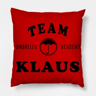 umbrella academy - team klaus Pillow