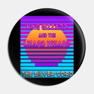 King Gizzard and the Lizard Wizard - Synthwave Aesthetic Pin