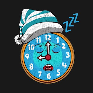 Sleeping Clock Grunge T-Shirt