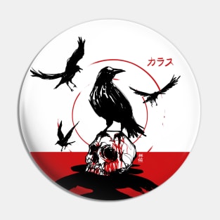 Murder Crows Pin