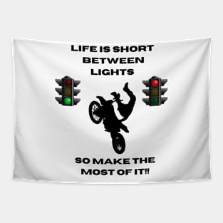 Life Is Short Tapestry