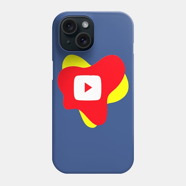 youtube logo Phone Case by M_Mary