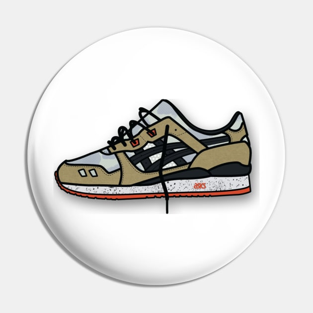 Asics Gel Lyte III Pin by Monkman_Design