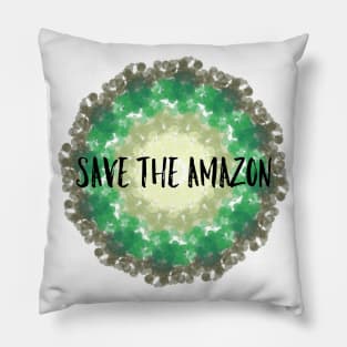 Save the amazon Pillow