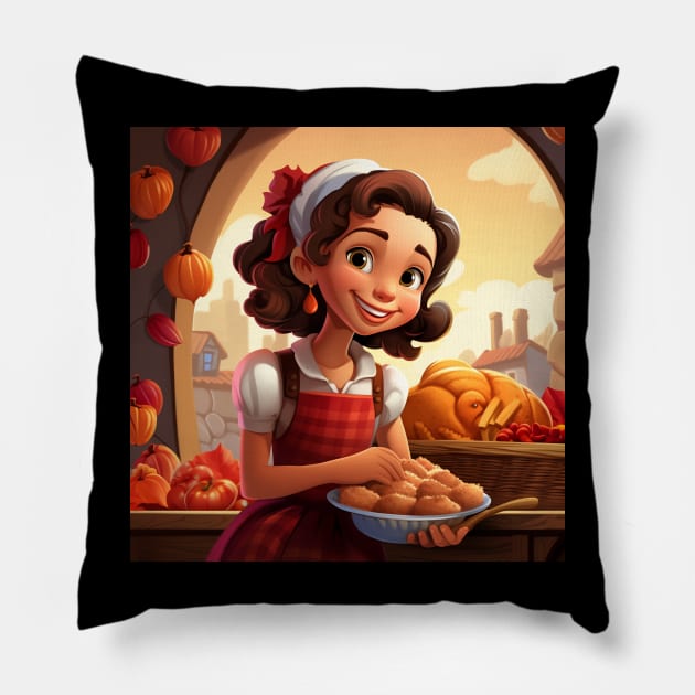 Thanksgiving Pillow by NumberOneEverything