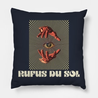 Hand Eyes Rufus Du Sol Pillow