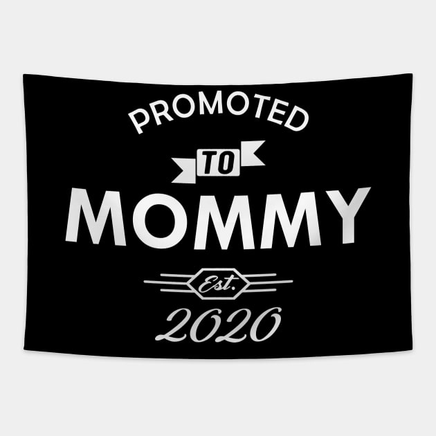 New Mommy - Promoted to mommy est. 2020 Tapestry by KC Happy Shop