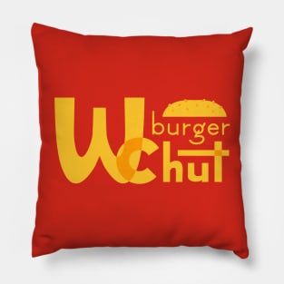 WcBurger Hut - McDonald's Parody Pillow