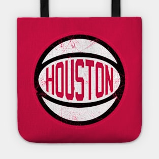 Houston Retro Ball - Red Tote