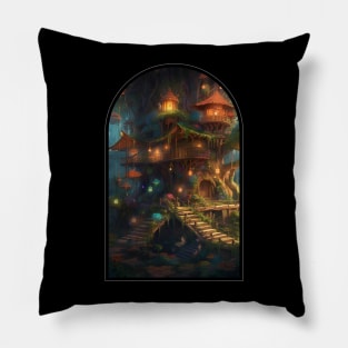 Magical Treehouse Pillow