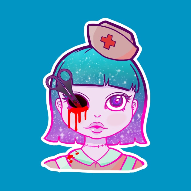 Bloody-cute nurse by Gabrr
