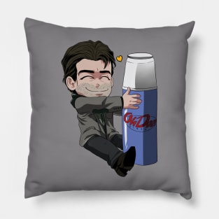 Alan and his thermos Pillow