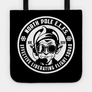 North Pole E.L.F.S. (White) Tote