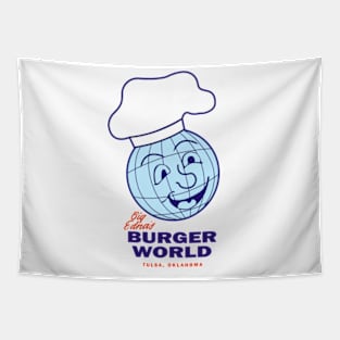 Big Edna's Burger World Tapestry