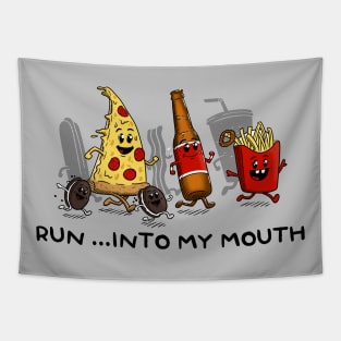 Run Into My Mouth Tapestry